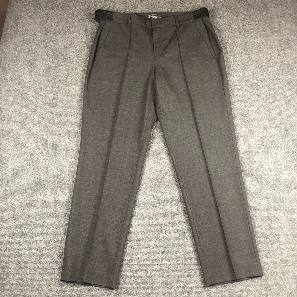 Vince Women’s Pleated Tailored Wool-Blend Tapered-Leg Trouser